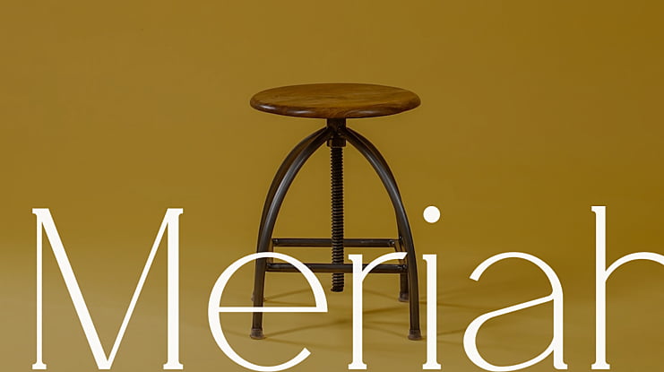 Meriah Font