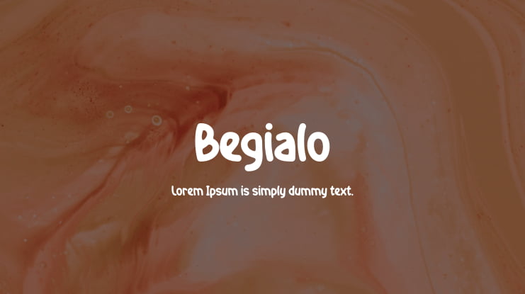 Begialo Font