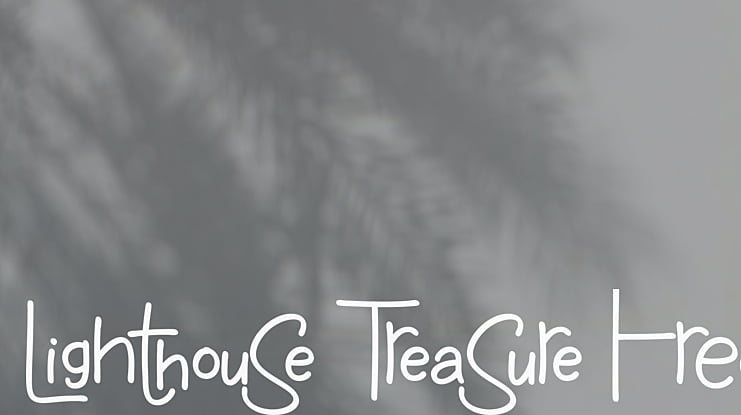 Lighthouse Treasure Free Font