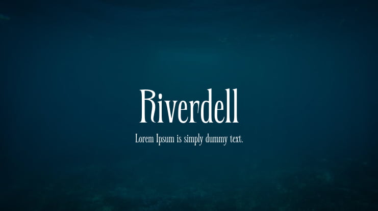 Riverdell Font