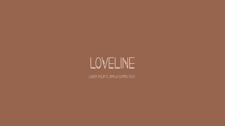 Loveline Font