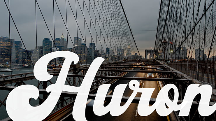 Huron Font Family