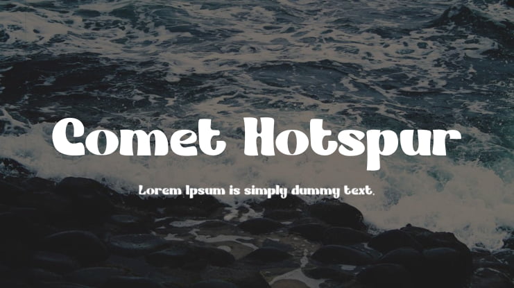 Comet Hotspur Font