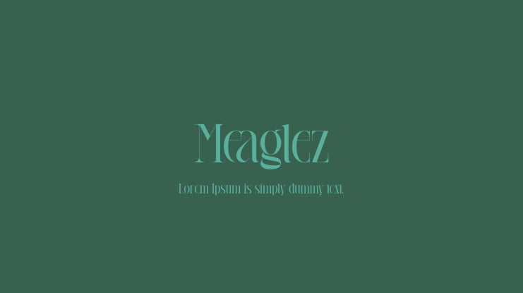 Meaglez Font