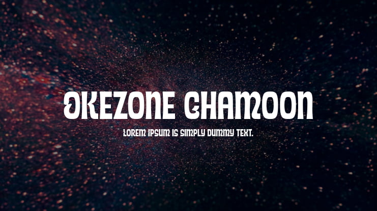 Okezone Chamoon Font