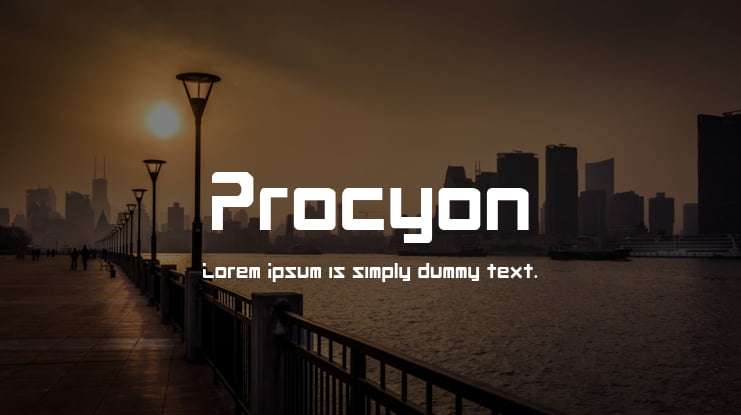 Procyon Font Family