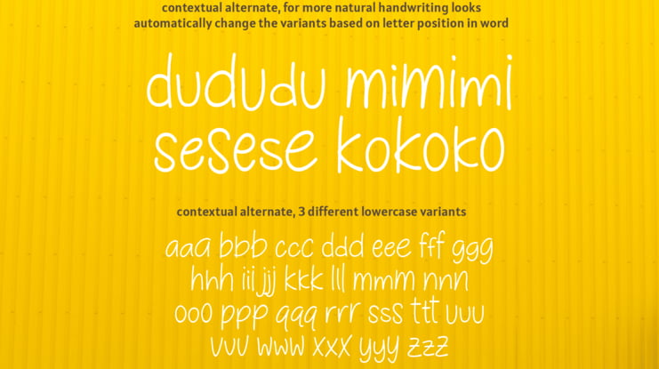 Banana Moonpie Font