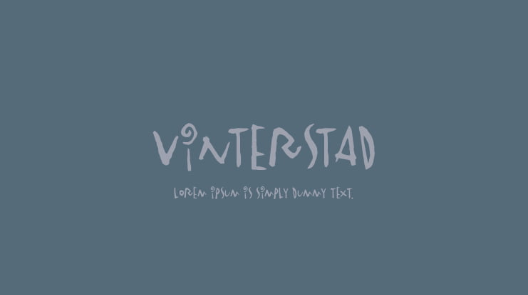 Vinterstad Font