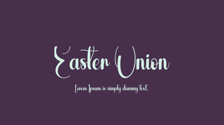 Easter Onion Font