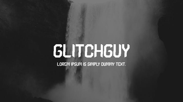 Glitchguy Font