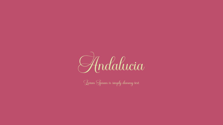 Andalucia Font