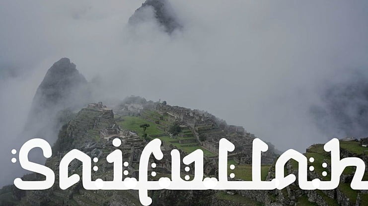 Saifullah Font