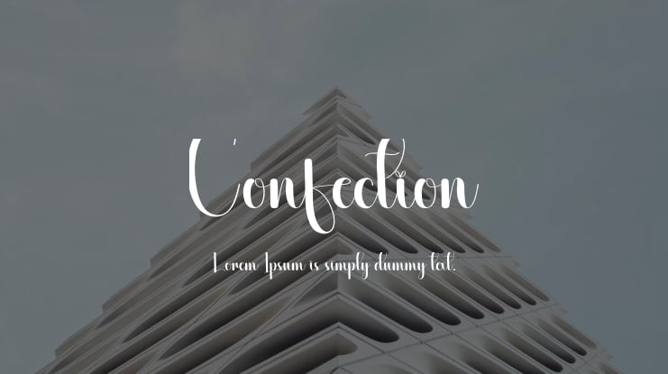 Confection Font