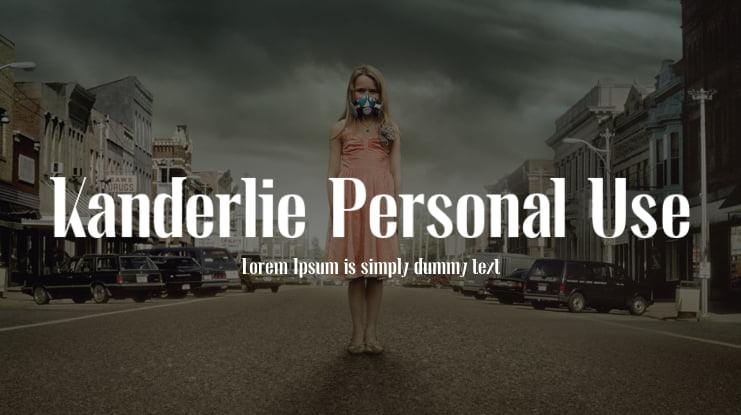 Kanderlie Personal Use Font