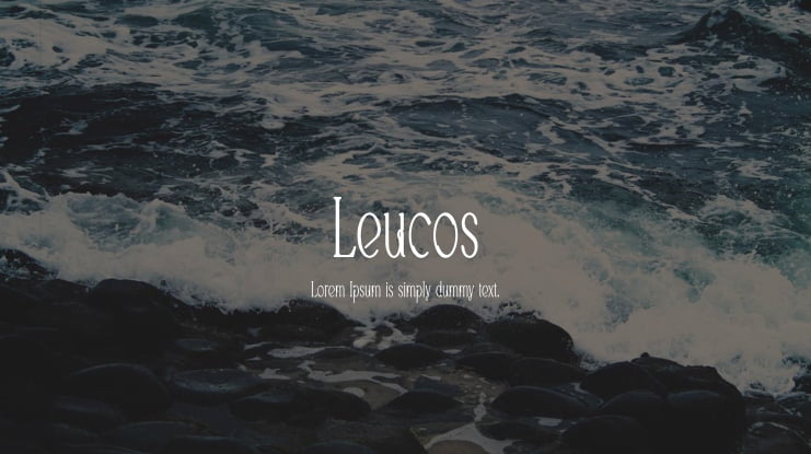 Leucos Font