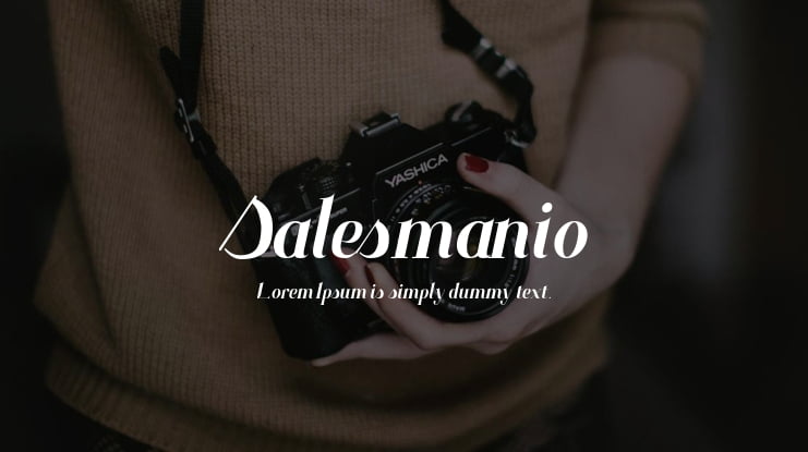 Salesmanio Font