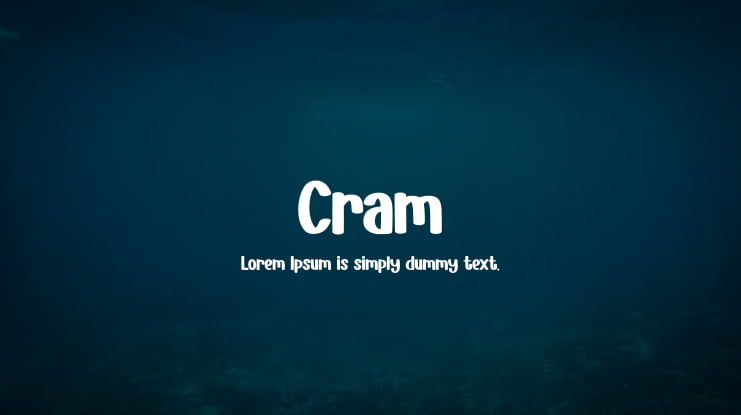 Cram Font