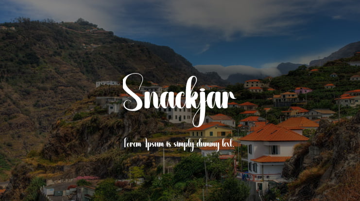 Snackjar Font