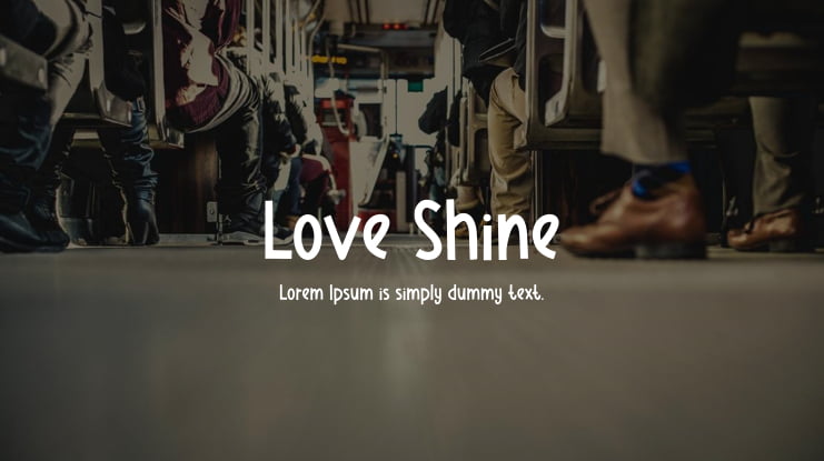 Love Shine Font