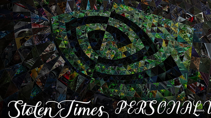 Stolen Times PERSONAL USE Font