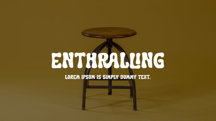 Enthralling Font