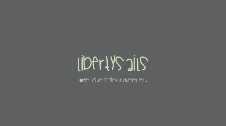 LibertySails Font