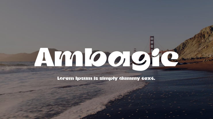 Ambagic Font