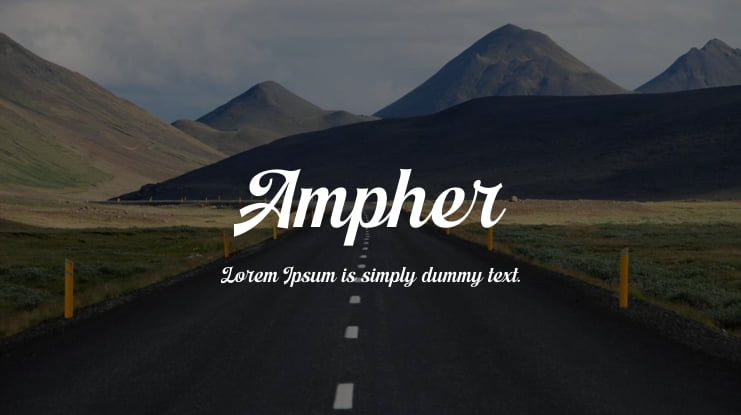 Ampher Font