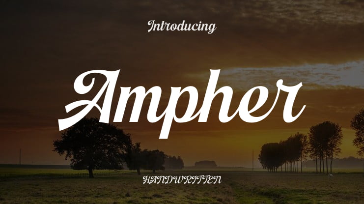 Ampher Font