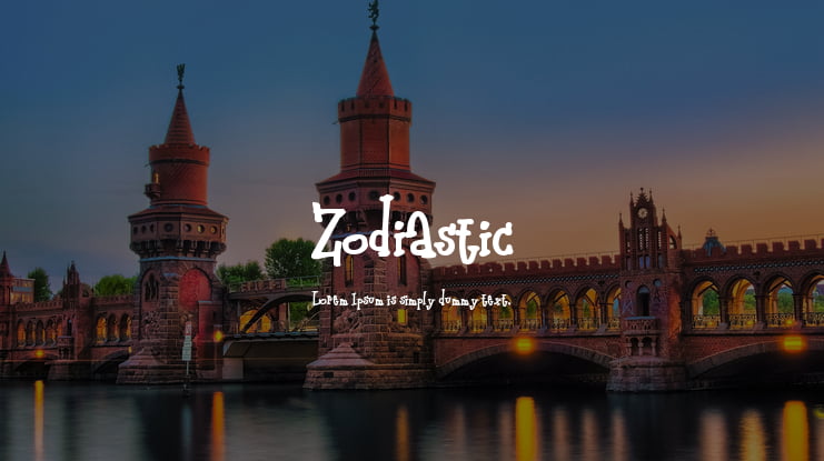 Zodiastic Font