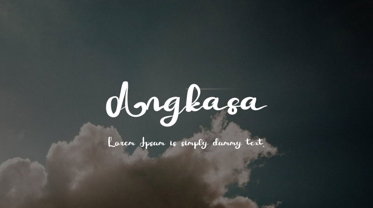 Angkasa Font