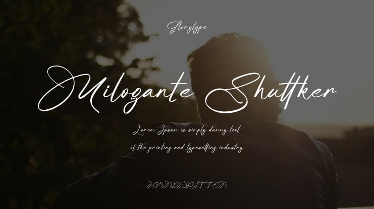 Milogante Shuttker Font