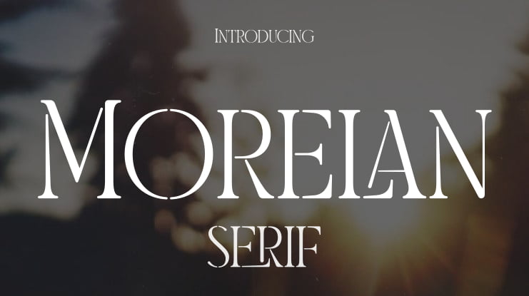 Morelan Font