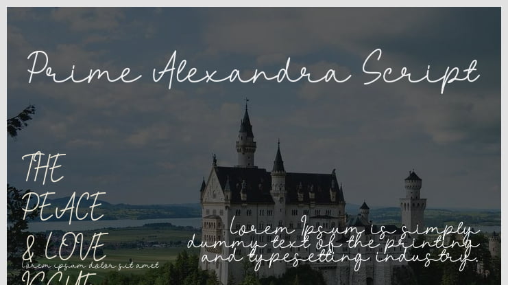 Prime Alexandra Script Font