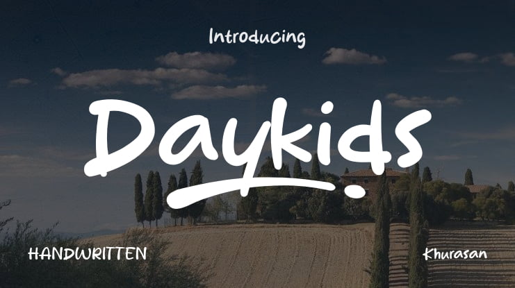 Daykids Font