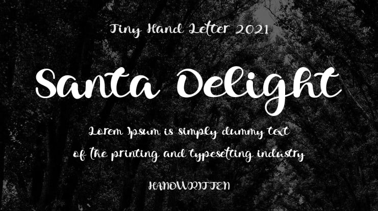 Santa Delight Font