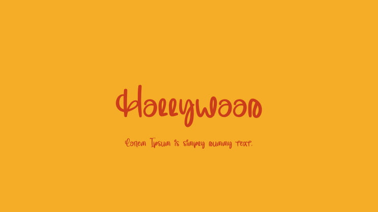 Hollywood Font