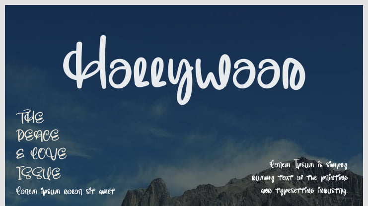 Hollywood Font