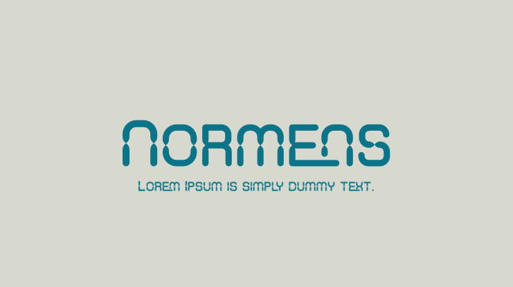 Normens Font