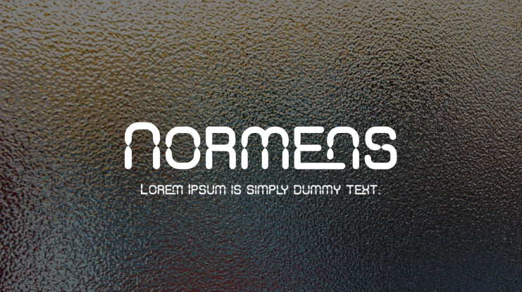 Normens Font