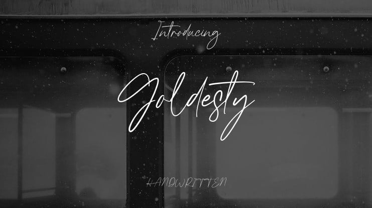 Goldesty Font