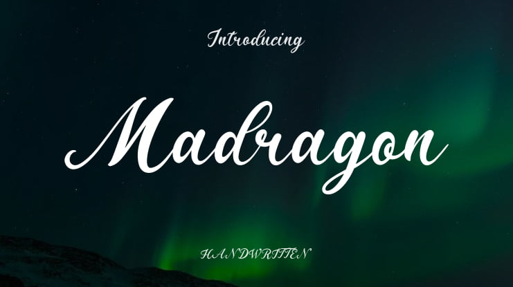 Madragon Font