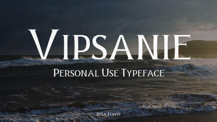 Vipsanie Personal Use Font