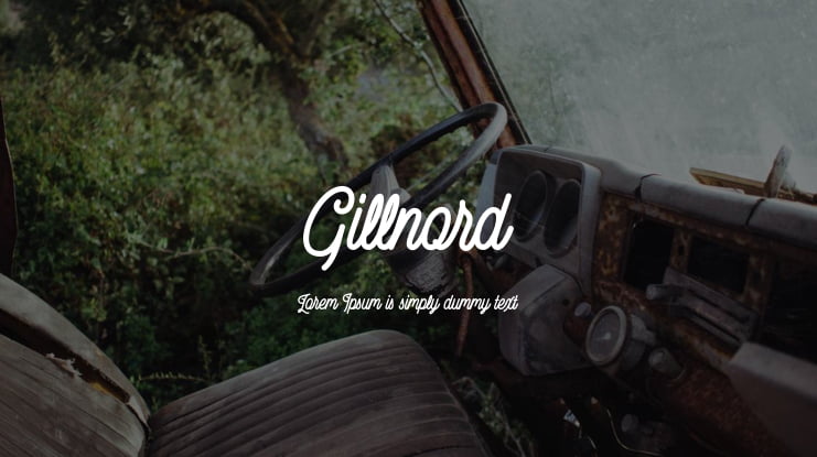 Gillnord Font