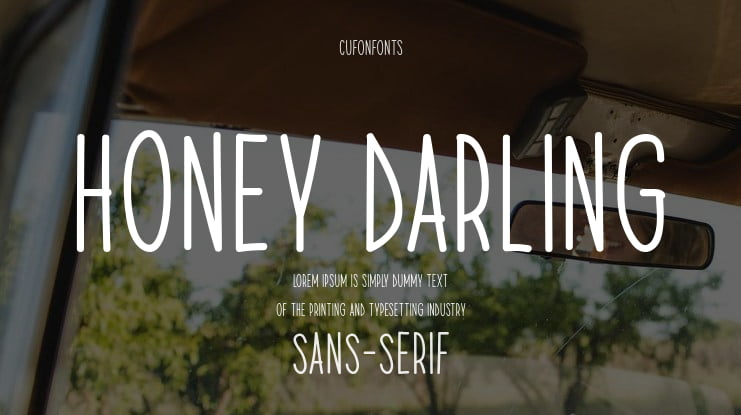 Honey Darling Font