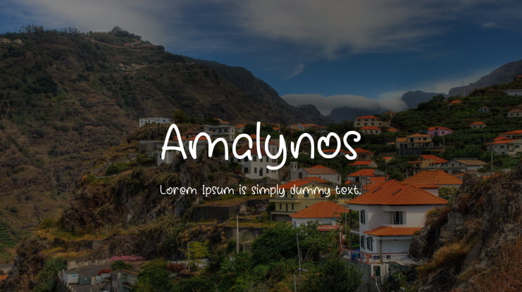 Amalynos Font