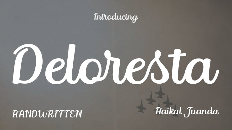 Deloresta Font