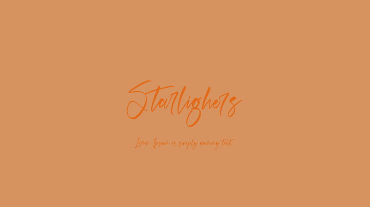 Starlighers Font