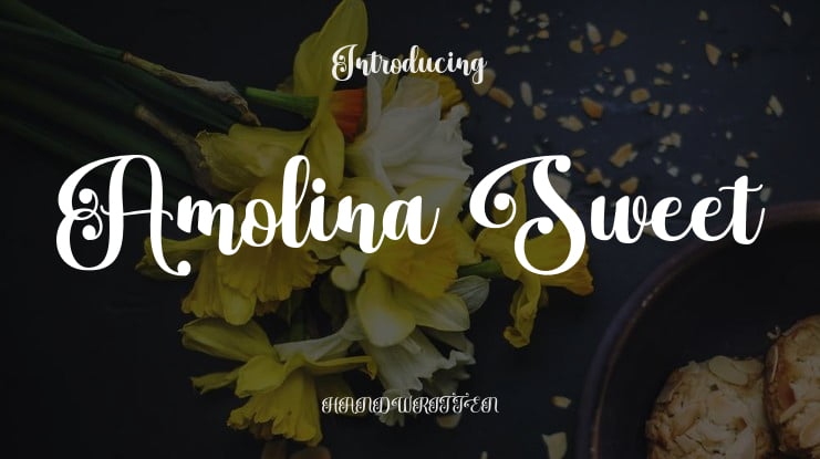 Amolina Sweet Font