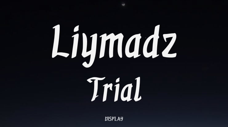 Liymadz Trial Font
